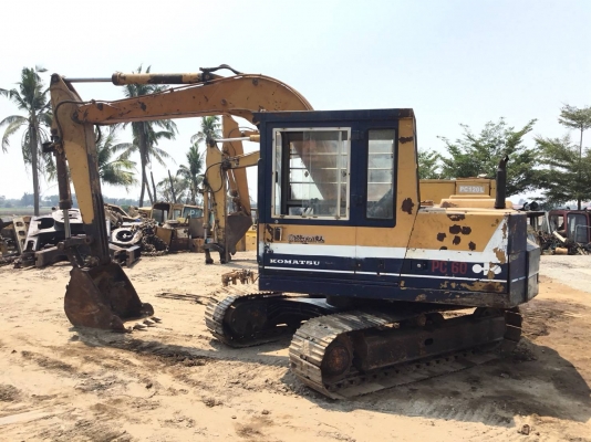 Komatsu PC60-3 เครื่องปั้มดี เอวแน่น ช่วงล่างดี ราคาเบาๆ