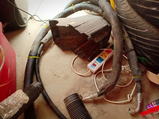 แอร์รถครบชุด