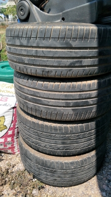 215/45/17ดอกพอมีใส่รัดแม็กขายไม่บวม