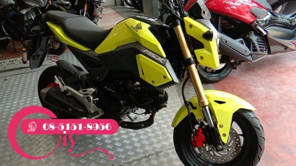 HONDA MSX ปี 59 รถวิ่งน้อยและสวย เอกสารครบ ภาษีไม่ขาด ดูรถที่เคหะร่มเกล้า