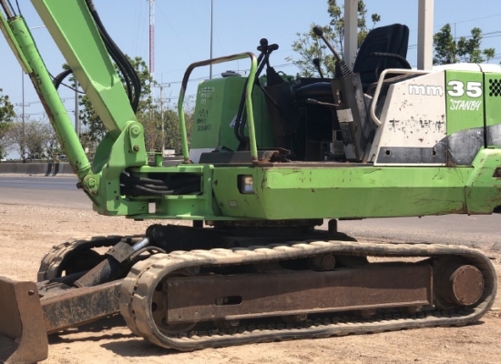 ขายรถขุด MITSUBISHI MM35 คอลโทรลสั้น ปั้มนิ้ว นำเข้าเองจากญี่ปุ่น สภาพสวยพร้อมใช้ มีVDOการทำงานครับ