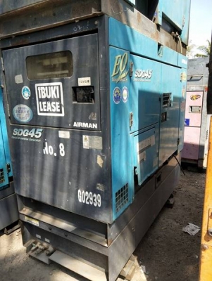 SDG45S EQ- เครื่องปั่นไฟ airman 37/45kva. เครื่องยนต์ ดีเซล นำเข้าจากญี่ปุ่น by OEK