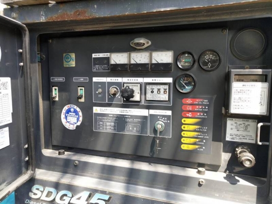 SDG45S EQ- เครื่องปั่นไฟ airman 37/45kva. เครื่องยนต์ ดีเซล นำเข้าจากญี่ปุ่น by OEK