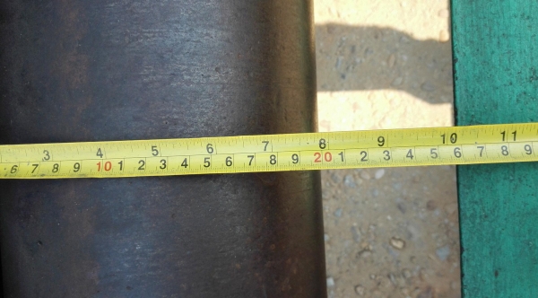 เครื่องม้วนเหล็กแผ่น ขนาด 110 cm เพลาบนตัน 4&rdquo; ล่างแป้ป 8&rdquo; ม้วนหนาไม่เกิน 4 mm ไฟ 380V สภ