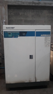 ป๊มลมAIRMAN SAS15P ขายค่ะ รับประกันและตรวจเช็คเครื่อง 6 เดือนขนส่งเฉพาะปริมณฑล เครื่องพร้อมใช้งาน