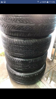 ยางขอบ18 265/60/18 ปี15 พึ่งถอดออก รถที่บ้านครับ