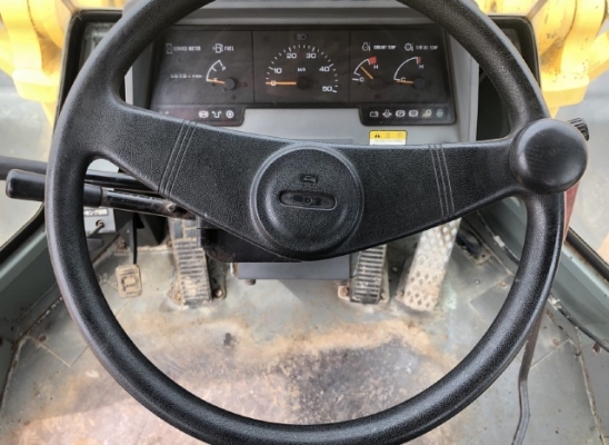 ขายรถตักล้อยาง KOMATSU WA100-3E นำเข้าเองจากญี่ปุ่น สภาพสวยพร้อมใช้