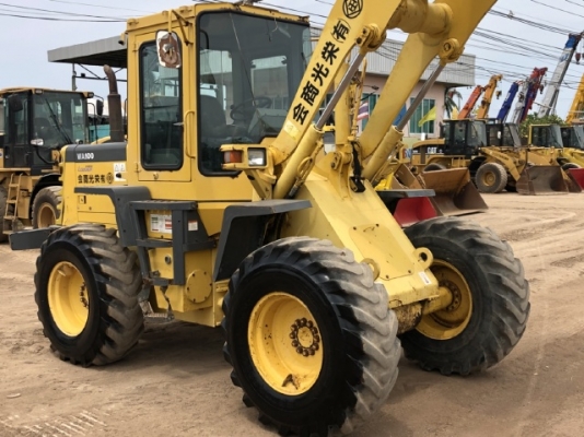 ขายรถตักล้อยาง KOMATSU WA100-3E นำเข้าเองจากญี่ปุ่น สภาพสวยพร้อมใช้