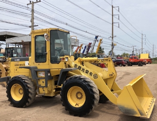 ขายรถตักล้อยาง KOMATSU WA100-3E นำเข้าเองจากญี่ปุ่น สภาพสวยพร้อมใช้