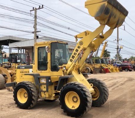 ขายรถตักล้อยาง KOMATSU WA100-3E นำเข้าเองจากญี่ปุ่น สภาพสวยพร้อมใช้