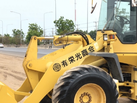 ขายรถตักล้อยาง KOMATSU WA100-3E นำเข้าเองจากญี่ปุ่น สภาพสวยพร้อมใช้