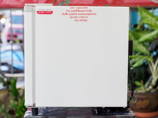 ตู้เย็น TOSHIBA 1.7 คิว สีขาว รุ่น GR-A706C มือสอง สภาพใหม่มาก ตู้เย็น TOSHIBA 1.7 คิว สีขาว รุ่น GR-A706C มือสอง สภาพใหม่มาก