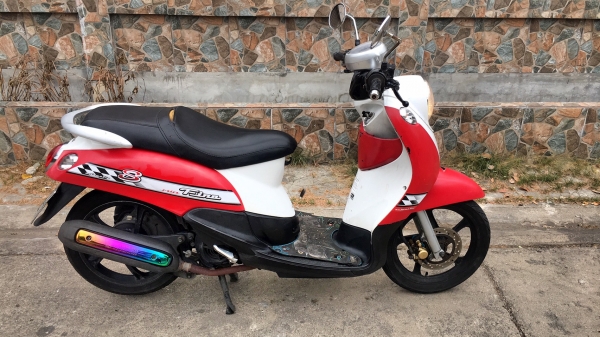 ขาย yamaha fino ราคา 13900บาท ลดได้ เครื่องแน่น เฟืองข้างไม่มีหอน ระบบไฟไฟหน้า ไฟ หลัง ไฟเบรค ปกติ เ