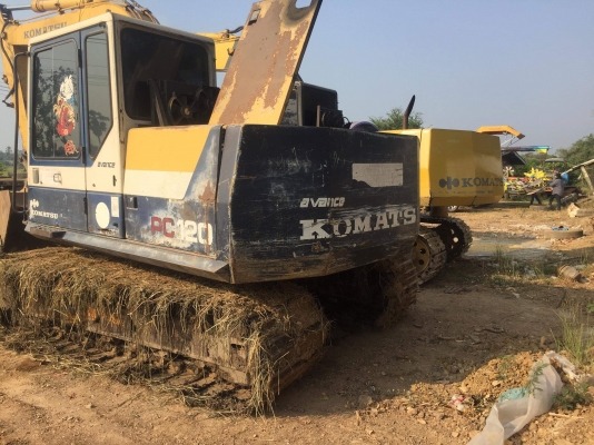 ขายแมคโค pc120-5  พร้อมใช้งาน เอกสารอินวอยส์