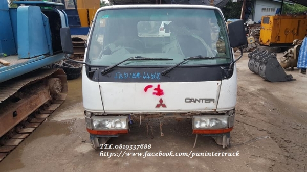 SALE *สินค้าเก่านอก หัวเก๋งรถบรรทุก4ล้อใหญ่ ,6ล้อเล็ก /CABIN MITSUBISHI CANTER (มีขาหน้า/มีขาหลัง/รุ่นยกหัวไม่ได้)