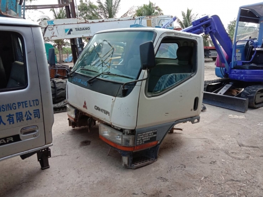 SALE *สินค้าเก่านอก หัวเก๋งรถบรรทุก4ล้อใหญ่ ,6ล้อเล็ก /CABIN MITSUBISHI CANTER (มีขาหน้า/มีขาหลัง/รุ่นยกหัวไม่ได้)