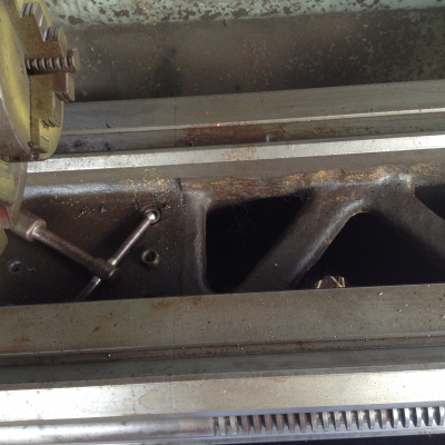 แท่นกลึง8ฟุต 3เพลา เกียร์บล็อก ใช้งานได้ทุกระบบ