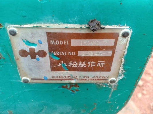 ขายจ้า..KOMATSU PC40-7 เก่านอกแท้  เดิมๆๆเครื่องปั๊มดี พร้อมใช้ โทร 089-3818694 จ๊อย