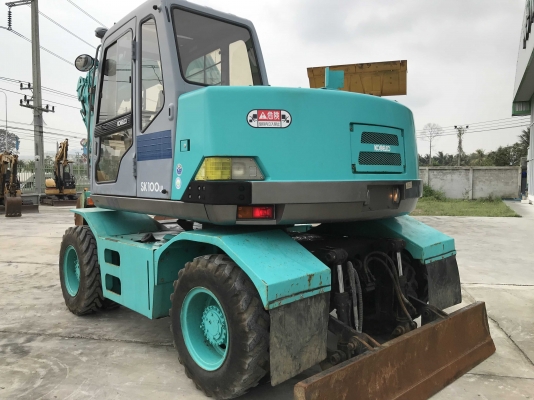 Kobelco SK100W รถนำเข้าจากญี่ปุ่น มาถึงไทยแล้วครับ