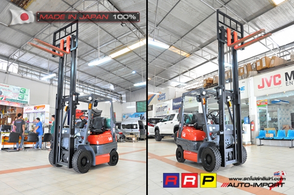 ขายรถโฟล์คลิฟท์มือสอง TOYOTA รุ่น 6FG14-13429 นำเข้าจากประเทศญี่ปุ่น 100\% ไม่เคยใช้งานในไทย ขายรถโฟล์คลิฟท์มือสอง TOYOTA รุ่น 6FG14-13429 นำเข้าจากประเทศญี่ปุ่น 100\% ไม่เคยใช้งานในไทย