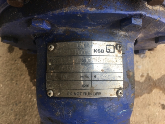 ขายปั้มหอยโข่ง เข้า4นิ้ว ออก3 นิ้ว