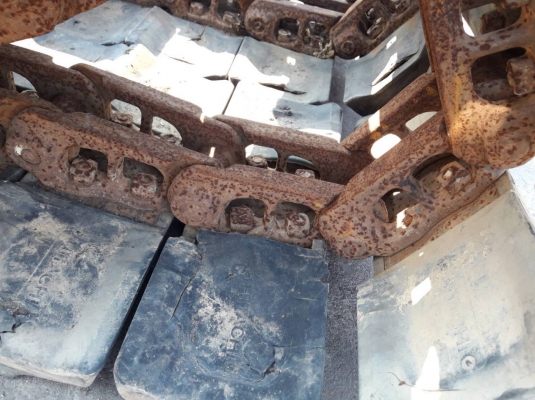 ขายแทรคเหล็กก๊อบยาง สำหรับรถขุดขนาดPC/SK 60-75  ขนาดแทรค 450*15.2*39ข้อ ร่องด้านใน 5 ซม.