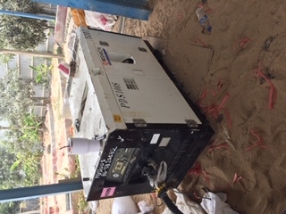 ขายเครื่องปั๊มลม Airman PDS-100S ตัวใหม่ จอดิจิตอล เก่าญี่ปุ่น