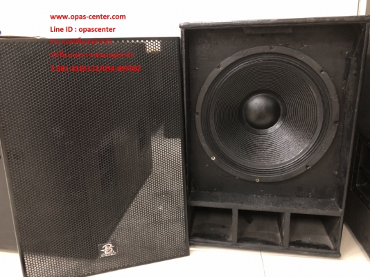 ตู้ลำโพง ดอก 18 นิ้ว ดอก PA 500 วัตต์ ขนาดตู้ 52 x 69 x 76 cm พร้อมใช้งาน