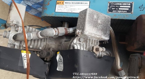 SALE*FROM JAPANขายถูกสุดๆ เครื่องปั๊มลม(ภาคสนาม)แบบเครื่องยนต์ เบนซินROBIN -EH25  สินค้าเก่านอก งานนำเข้า