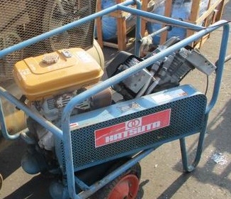 SALE*FROM JAPANขายถูกสุดๆ เครื่องปั๊มลม(ภาคสนาม)แบบเครื่องยนต์ เบนซินROBIN -EH25  สินค้าเก่านอก งานนำเข้า