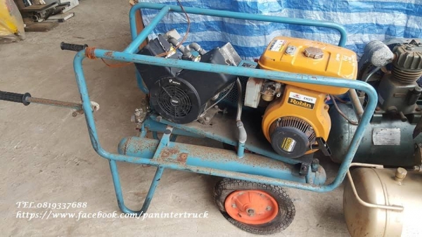 SALE*FROM JAPANขายถูกสุดๆ เครื่องปั๊มลม(ภาคสนาม)แบบเครื่องยนต์ เบนซินROBIN -EH25  สินค้าเก่านอก งานนำเข้า