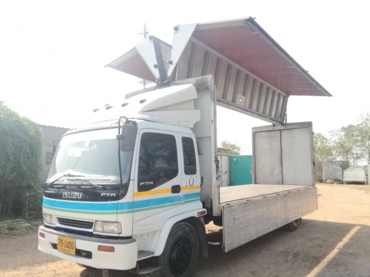 ขาย 6 ล้อใหญ่ ISUZU FTR 200 แรงม้า ยาว 7.20ม.* รถสวยเดิม+สภาพพร้อมใช้งาน * รถห้างแท้ * มีเล่มพร้อมโอ