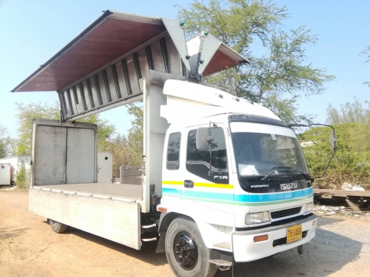 ขาย 6 ล้อใหญ่ ISUZU FTR 200 แรงม้า ยาว 7.20ม.* รถสวยเดิม+สภาพพร้อมใช้งาน * รถห้างแท้ * มีเล่มพร้อมโอ