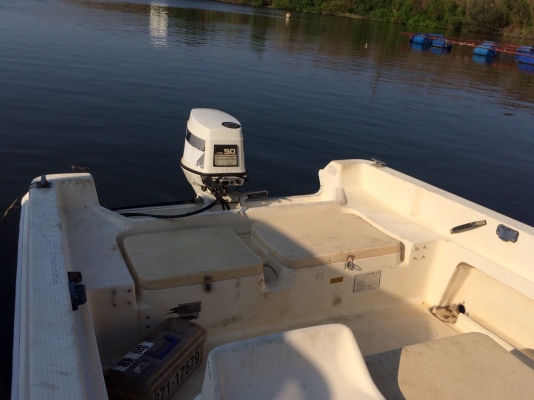 ขายเรือ yamaha f17 เครื่อง 50แรง