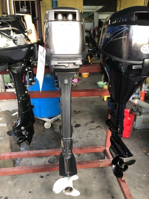 .ขาย เครื่องเรือ SUZUKI 5แรง หาง 17นิ้ว ราคา 16,500