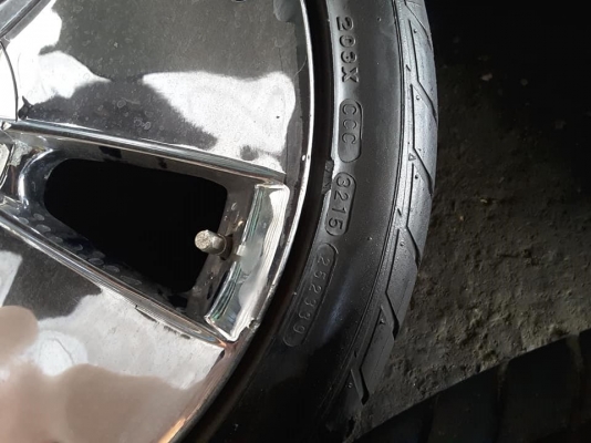 Max VIP 4รู100 + Maxxis i-pro 205-45-17 ปี15 สวยๆ 1ชุด