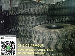 ยางสำหรับรถตัก 23.5-25 L-3/E3 ARMOUR สามารถติดต่อสอบถามรายละเอียดได้ที่ 098-2953294