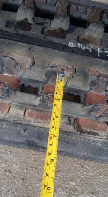 SALE* FROM JAPAN* แทรคยาง ฟันแหลม /ฟันหมา *สำหรับรถไซค์ 10,15, 20, 25 /ขนาด:180*37(ข้อ)*7.2