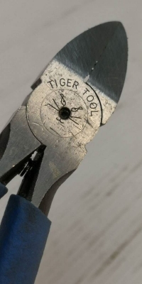 90 บ.ส่งถึงบ้านฟรี โทร 083-2000058 LINE ID: line832923 คีมตัดยี่ห้อTIGER TOOL ขนาดความยาว 16 cm. (มี