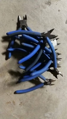 90 บ.ส่งถึงบ้านฟรี โทร 083-2000058 LINE ID: line832923 คีมตัดยี่ห้อTIGER TOOL ขนาดความยาว 16 cm. (มี