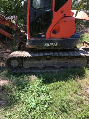 ขายแบคโฮ KUBOTA KX1613 เอกสารเล่มรถทำงาน8100 ชม.ทะเบียนราคา 600,000