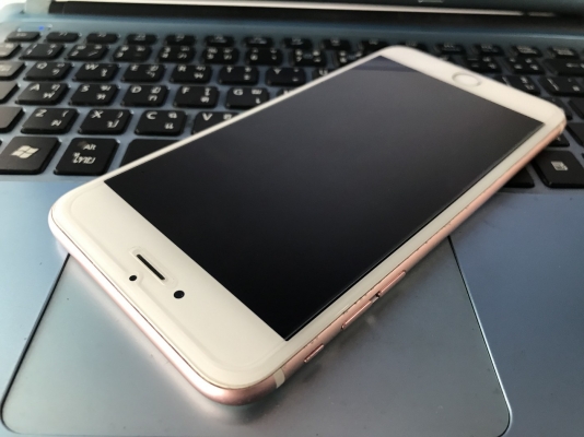 ขายiPhone 6s Plus pinkGold 16GB เครื่องศูนย์ไทย สแกนนิ้วได้ ไม่ติดicloud พร้อมใช้งาน ขายถูก7,400บาท