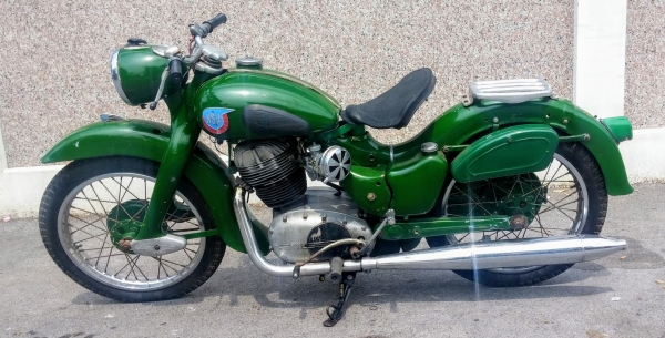 NSU Supermax 250cc mono shock