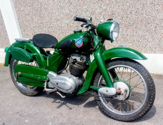 NSU Supermax 250cc mono shock