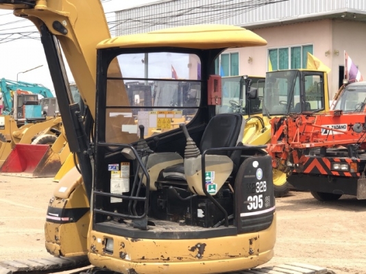 ขายรถขุด CAT 305SR คอนโทรลสั้น ปั๊มนิ้ว นำเข้าเองจากญี่ปุ่น สภาพสวยพร้อมใช้ มีVDOการทำงานครับ