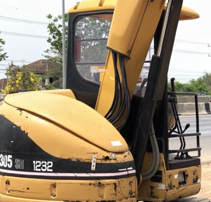 ขายรถขุด CAT 305SR คอนโทรลสั้น ปั๊มนิ้ว นำเข้าเองจากญี่ปุ่น สภาพสวยพร้อมใช้ มีVDOการทำงานครับ