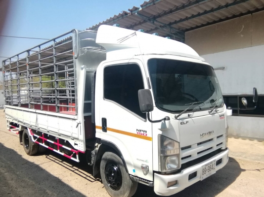 ขาย 6 ล้อกลาง EURO3 ISUZU NPR 150 แรงม้า คอมมอนเรว * ยาว 5.00 ม.* รถสวยเดิม+สภาพพร้อมใช้งาน * รถห้าง