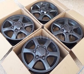 ล้อแม็ก Isuzu dmax ขอบ15 รมดำแท้