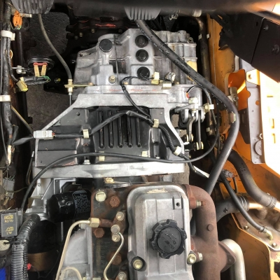 ขายรถโฟล์คลิฟท์ตักยางพารา ขายรถโฟล์คลิฟท์ตักยางพารา