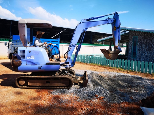 ขาย Hitachi e x 25 - 2 ปั๊มนิ้วรถเก่านอกแท้สภาพสวยพร้อมใช้